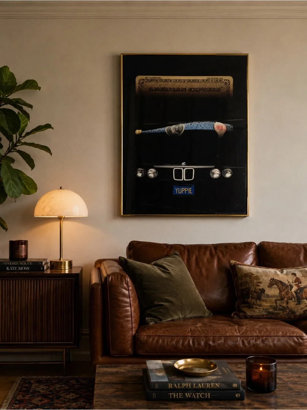vintage 1980s print iconic pop-culture composite art piece—ofte